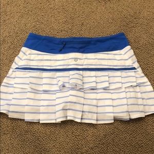 lululemon athletica Skirts - White and Royal Blue Lulu Lemon Skirt (Size 6 Reg) lululemon athletica Skirts - White and Royal Blue Lulu Lemon Skirt (Size 6 Reg)